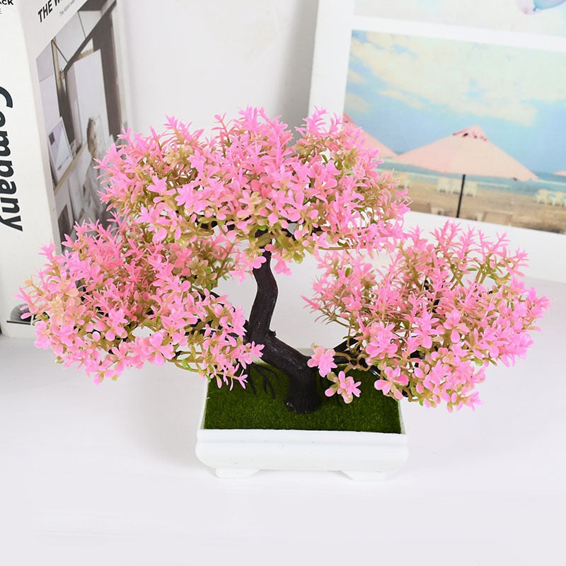 Japanese Blooming Bonsai Tree Decoration (artificial)