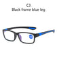 Sporty Anti-blue Light TR90 Flexible Reading Glasses