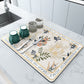 Super Absorbent Kitchen  Draining Mat