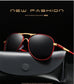 Luxury Pilot Polarized Metal Sunglasses