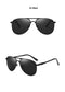 Luxury Pilot Polarized Metal Sunglasses