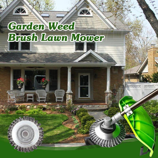 Unbreakable Steel Wire Lawn Mower Blade Head