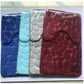 Bathroom Anti-Slip Absorbent Cobblestone Mat Set