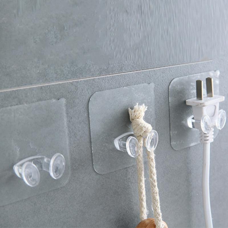 Self Adhesive Power Plug Socket Holder