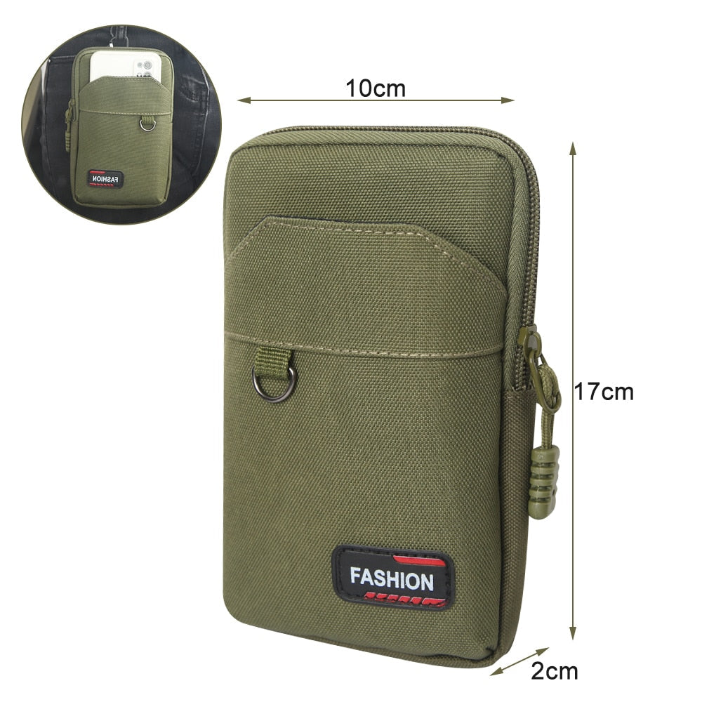 Oxford Cloth Waist Bag For Men