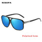 Vintage Squared Polarized Sunglasses