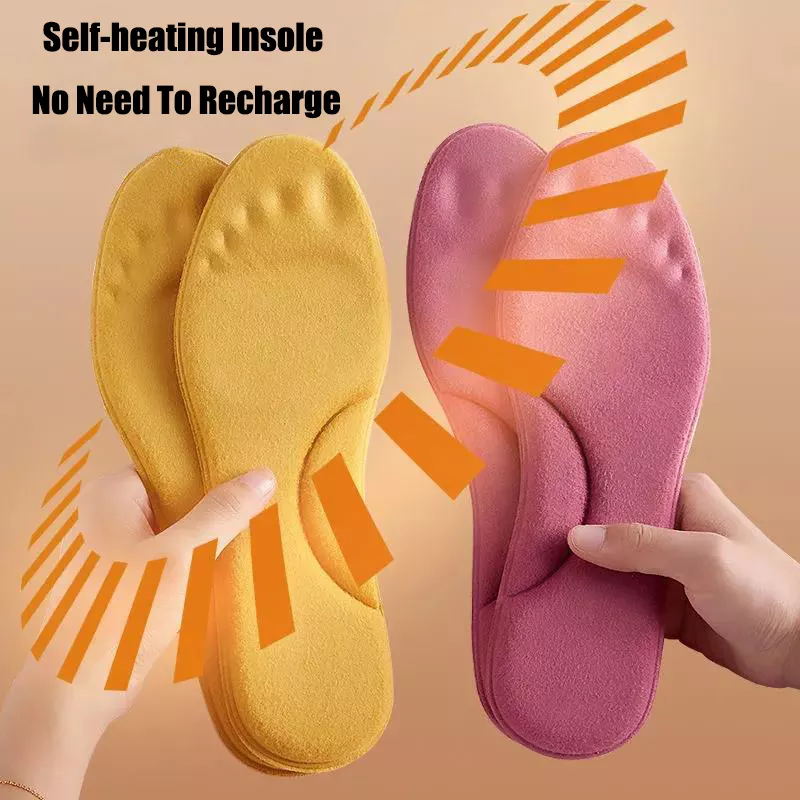 Self-Heated Memory Foam Thermal Insoles For Winter (4pcs)