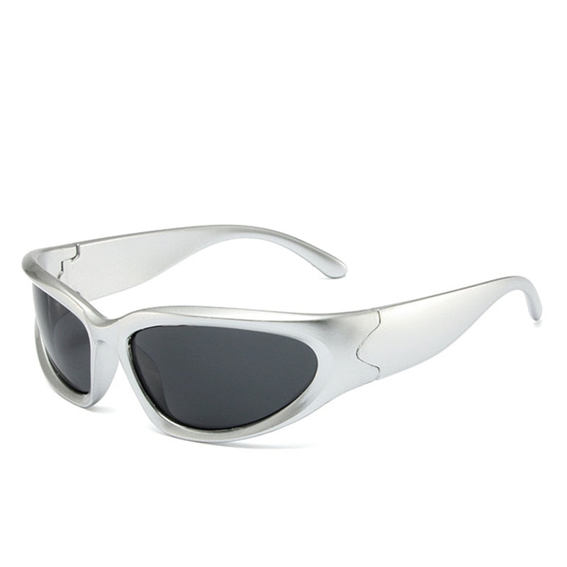 Large Frame Mirror Unisex Designer Sunglasses