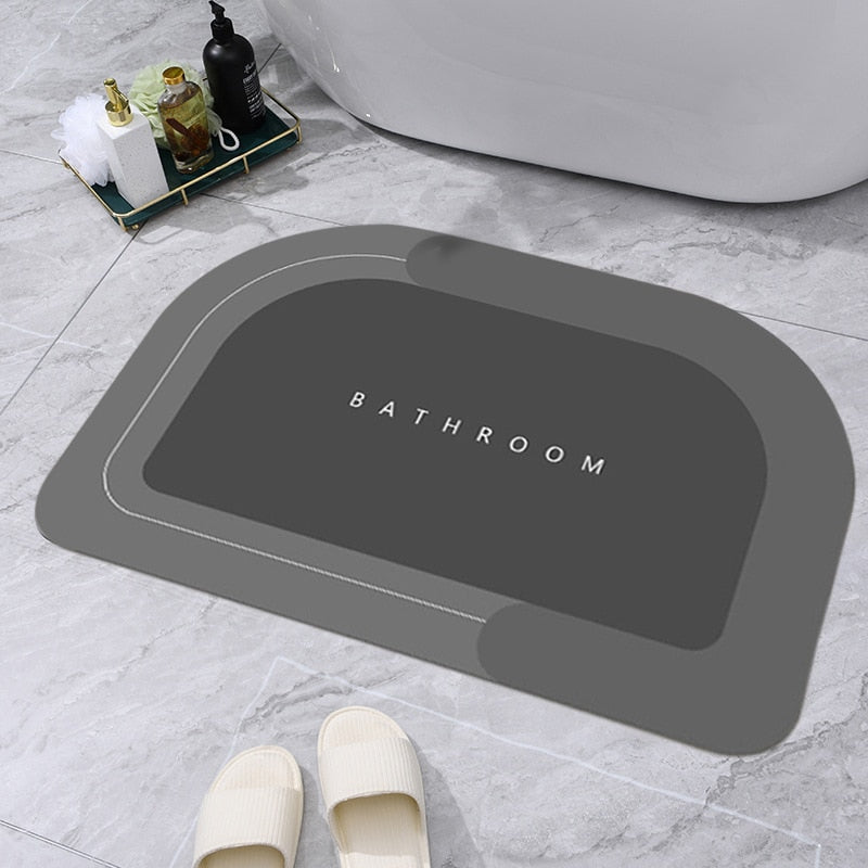 Super Absorbent Stylish Quick Drying Bathroom Rug