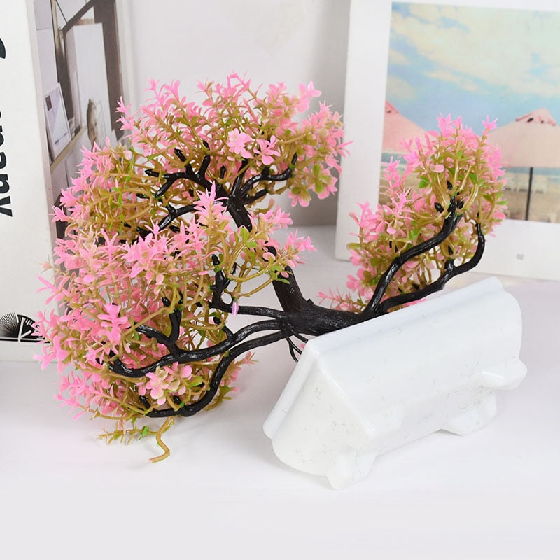 Japanese Blooming Bonsai Tree Decoration (artificial)