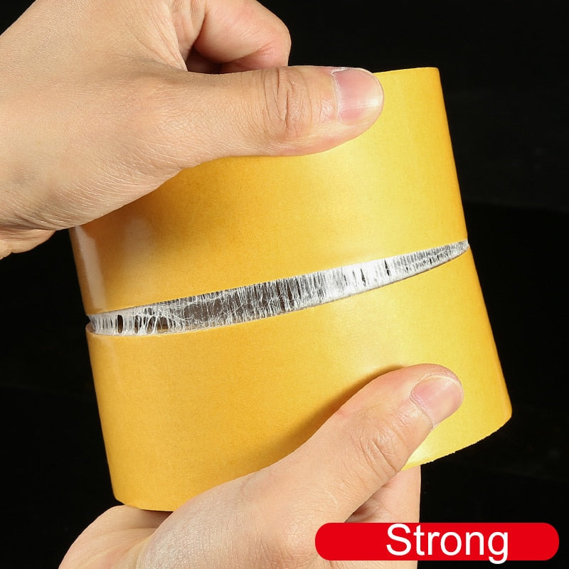 Super Strong Adhesive Double-Sided Fiberglass Mesh Tape