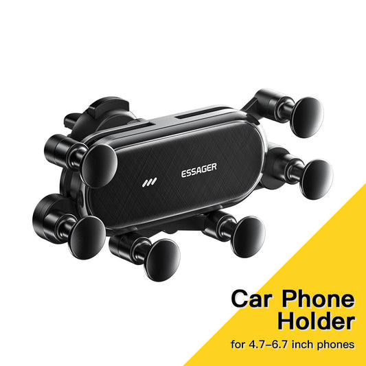 Six Point Gravity Car Phone Mount