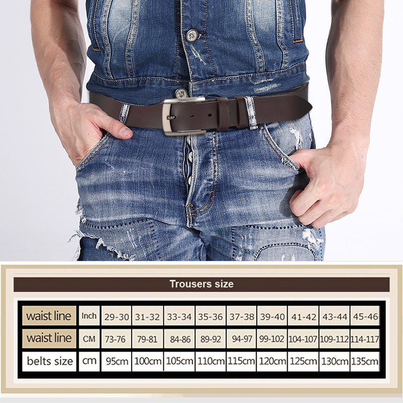 CoolerFire™ Genuine Leather Belt For Men