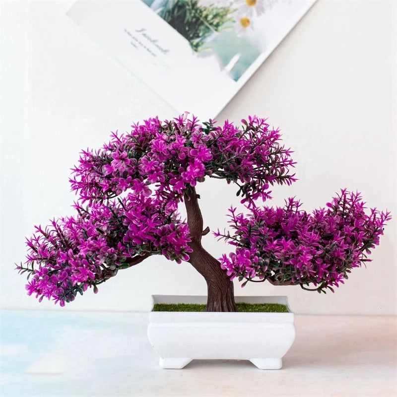 Japanese Blooming Bonsai Tree Decoration (artificial)