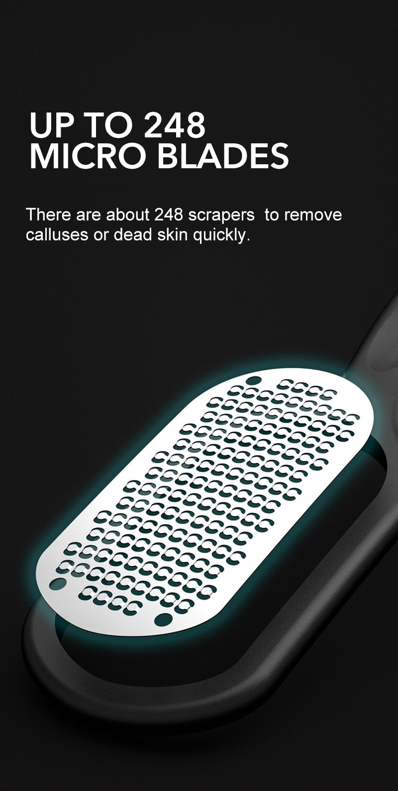 Professional Stainless Steel Callus Remover