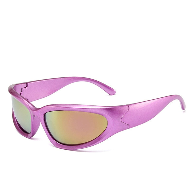 Large Frame Mirror Unisex Designer Sunglasses
