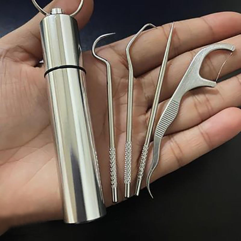 Stainless Steel Oral Cleaning Set