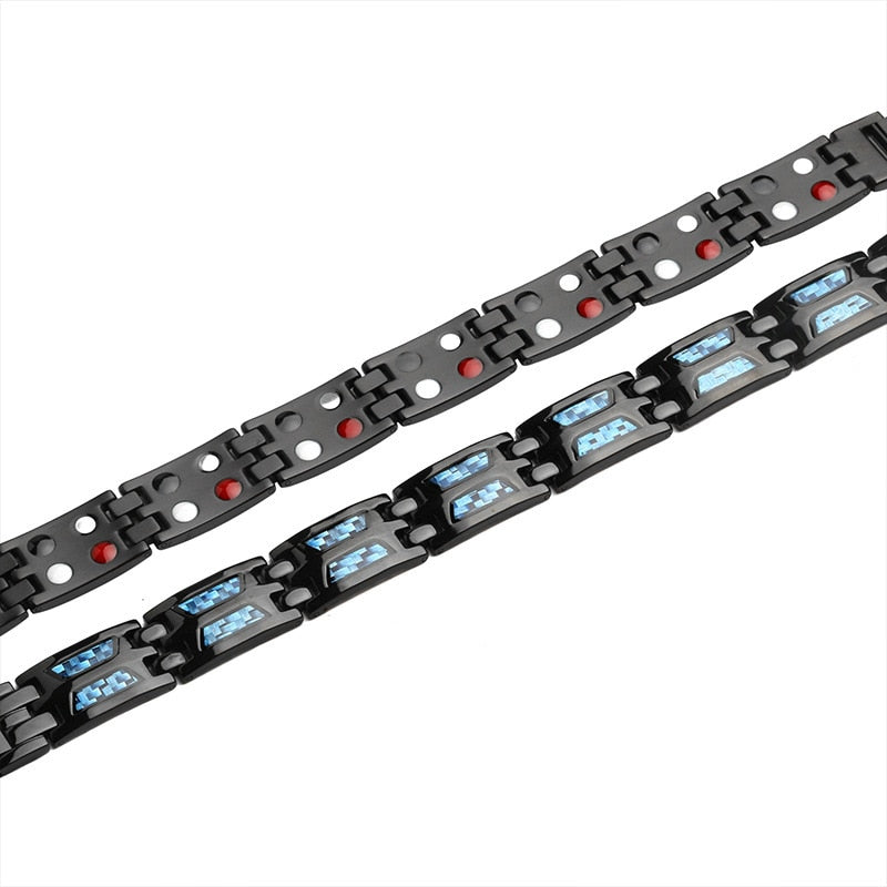 Titanium 4 In 1  Magnetic Energy Health Bracelet