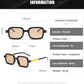 Vintage Clear Lens UV400 Steam Punk Sunglasses