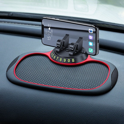 Anti-Slip+Mat Phone Holder & Temporary Parking Plate