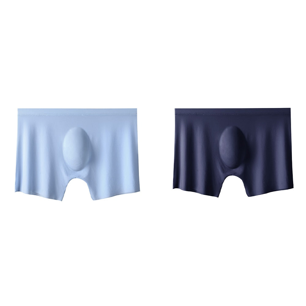 Men's Ice Silk Ultra-thin Breathable Boxers (2 Pcs)