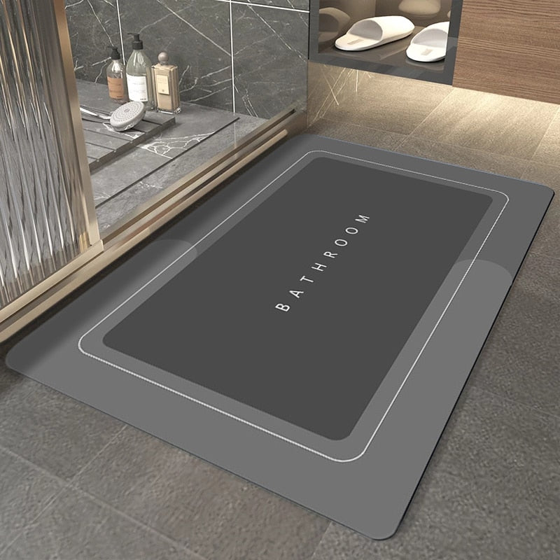 Super Absorbent Stylish Quick Drying Bathroom Rug
