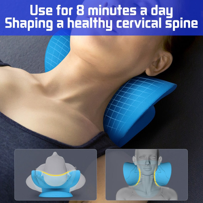 Cervical Neck & Shoulder Traction Pillow