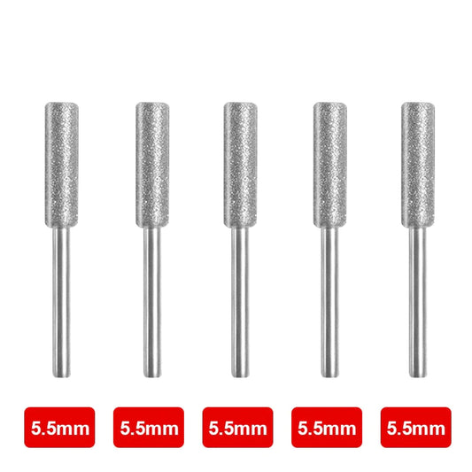 Diamond Coated Cylindrical Chainsaw Sharpening Tool