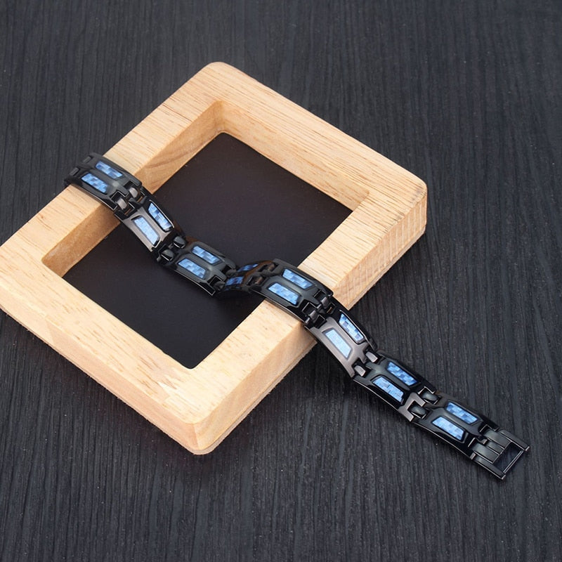 Titanium 4 In 1  Magnetic Energy Health Bracelet