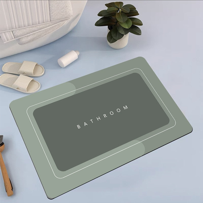 Super Absorbent Stylish Quick Drying Bathroom Rug