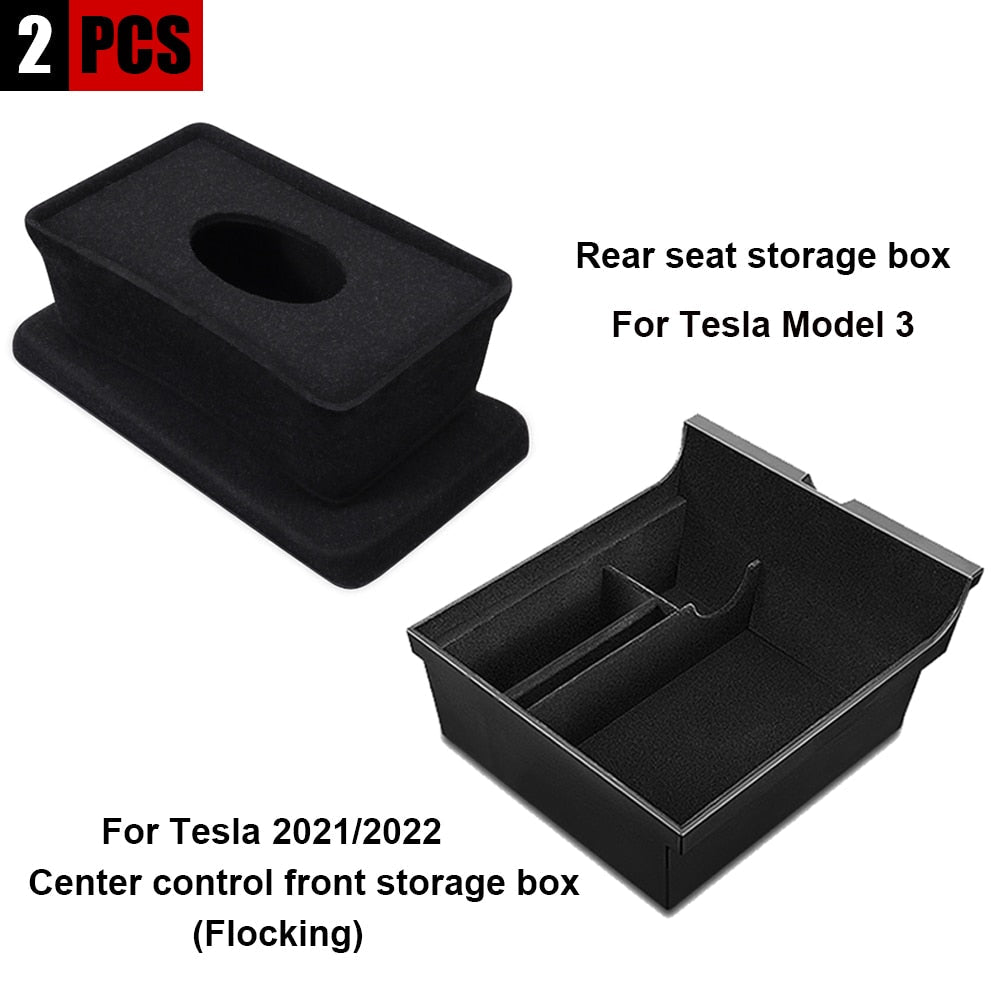 Car Storage Organizers For Tesla Cars