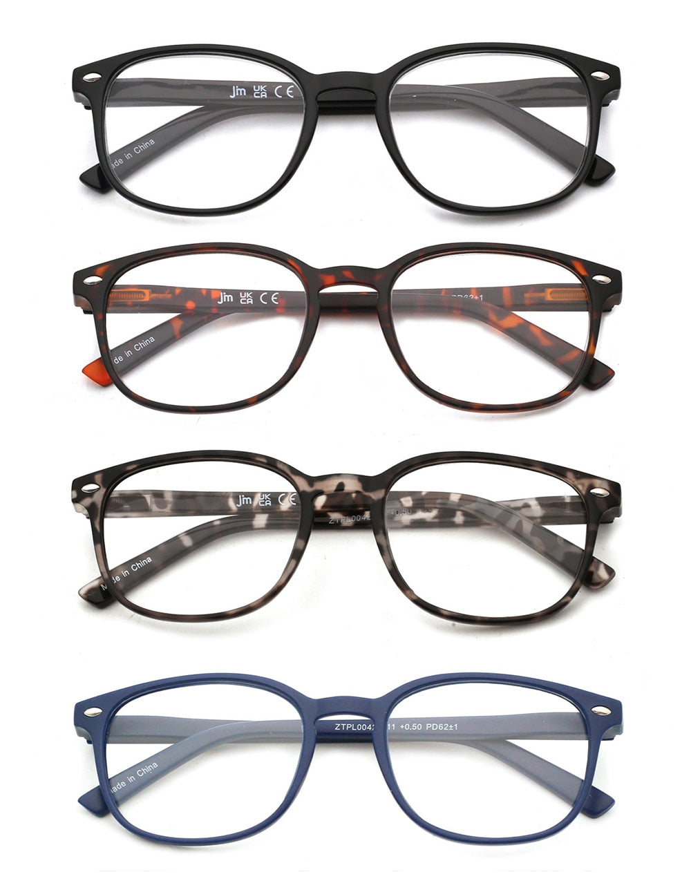 Spring Hinge Presbyopic Retro  Reading Glasses