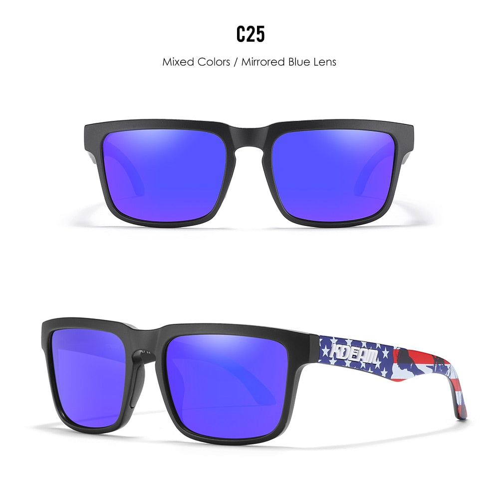 KDEAM Ultra-Stylish Square Polarized Sunglasses