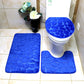 Bathroom Anti-Slip Absorbent Cobblestone Mat Set