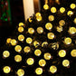 Solar Powered LED Outdoor String Lights