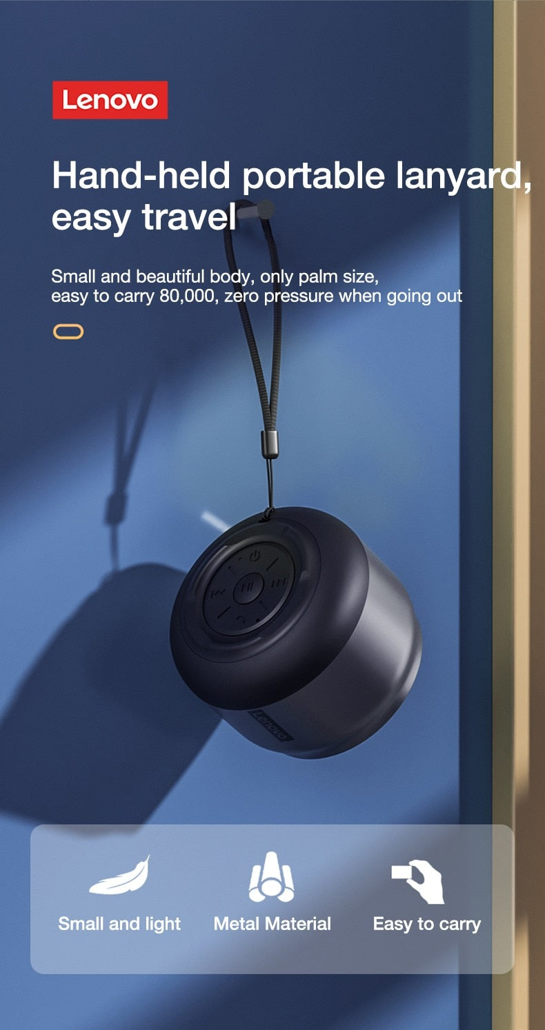 Lenovo™ K3 Hifi Bluetooth Wireless Surround Bass Speaker