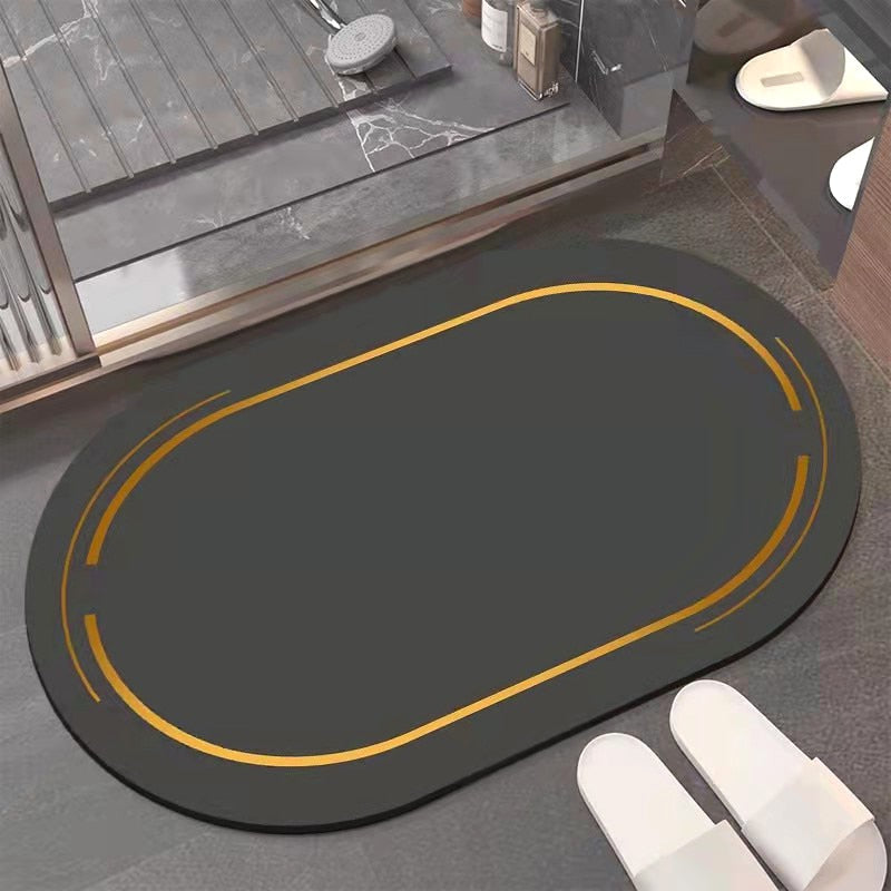 Super Absorbent Stylish Quick Drying Bathroom Rug