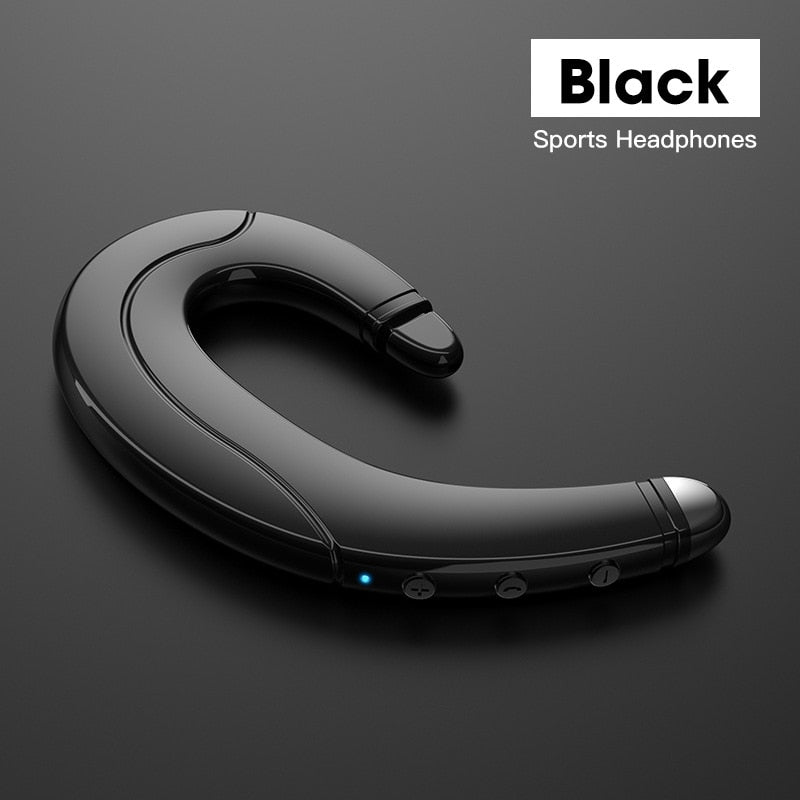 TWS Bluetooth Ear-hook Headset with Bone-Conduction