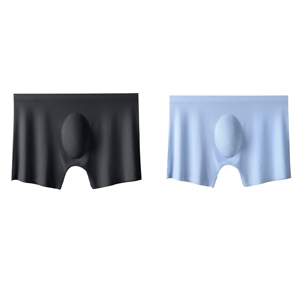 Men's Ice Silk Ultra-thin Breathable Boxers (2 Pcs)