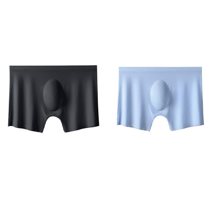Men's Ice Silk Ultra-thin Breathable Boxers (2 Pcs)