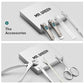 MR.GREEN Professional Manicure Pedicure & Facial Grooming 8pc Medical Grade Travel Kit