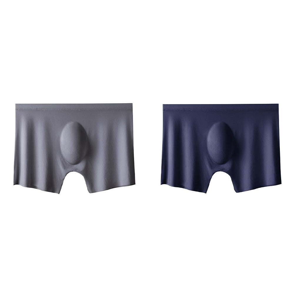 Men's Ice Silk Ultra-thin Breathable Boxers (2 Pcs)