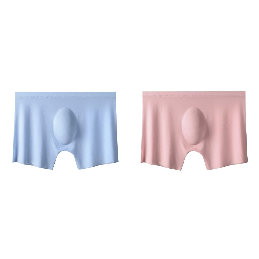 Men's Ice Silk Ultra-thin Breathable Boxers (2 Pcs)