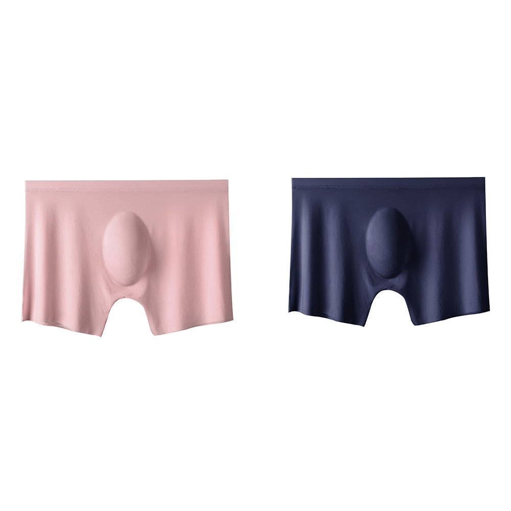 Men's Ice Silk Ultra-thin Breathable Boxers (2 Pcs)
