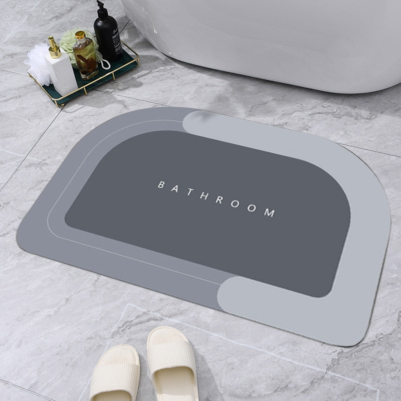 Super Absorbent Stylish Quick Drying Bathroom Rug