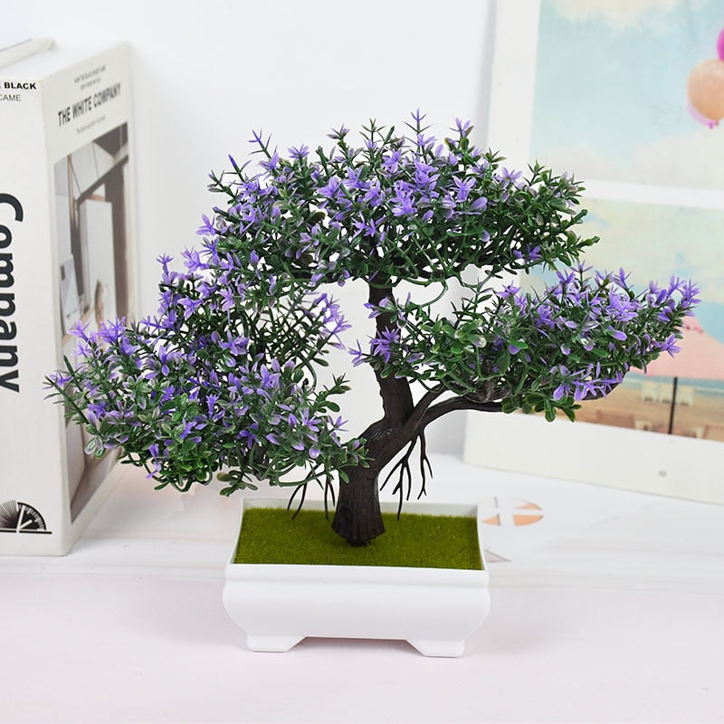 Japanese Blooming Bonsai Tree Decoration (artificial)