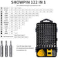Multifunctional 122-in-1 Precision Screwdriver Set