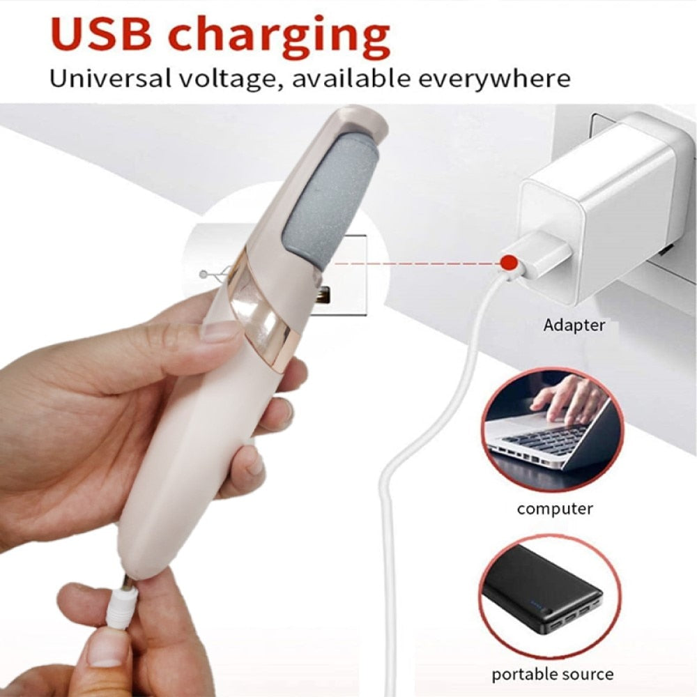 Rechargeable Electric Foot Callus Remover