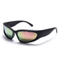 Large Frame Mirror Unisex Designer Sunglasses