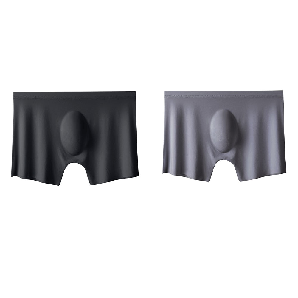 Men's Ice Silk Ultra-thin Breathable Boxers (2 Pcs)